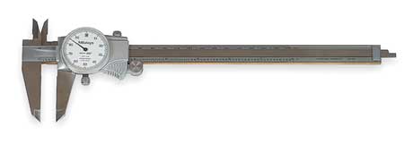 DIAL CALIPER .1"/REV, 0-8", 505-743
